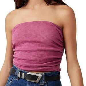 Free People Movement sz L pinky purple tube top